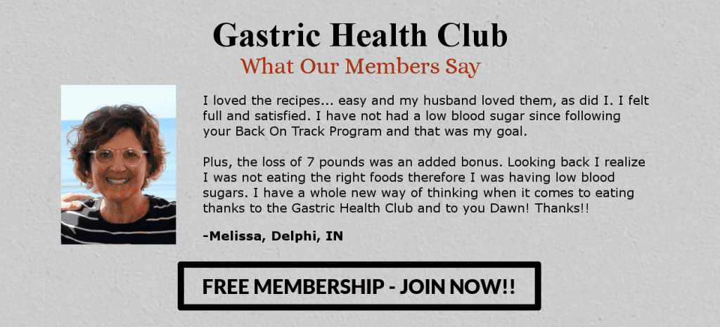 Gastric Health Club Membership Banner